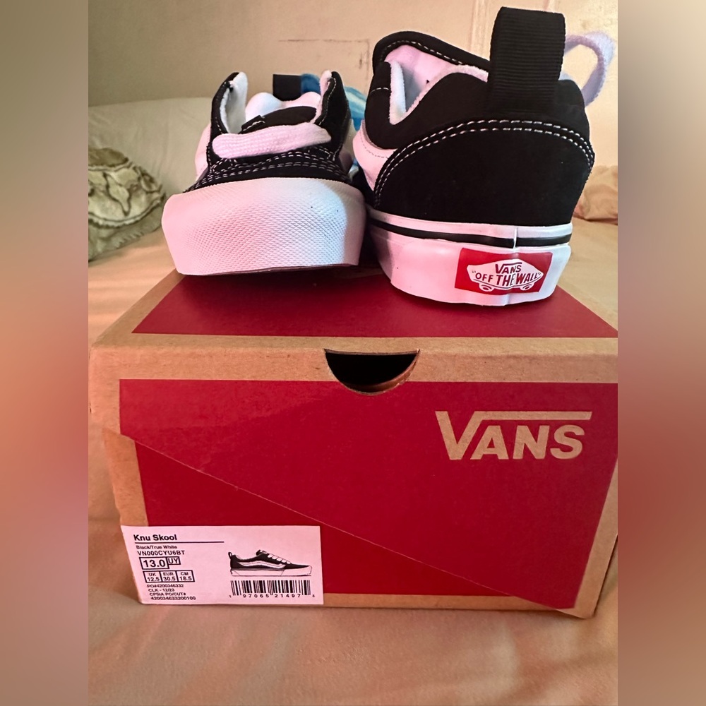 Vans Little Kids Knu Skool Shoes